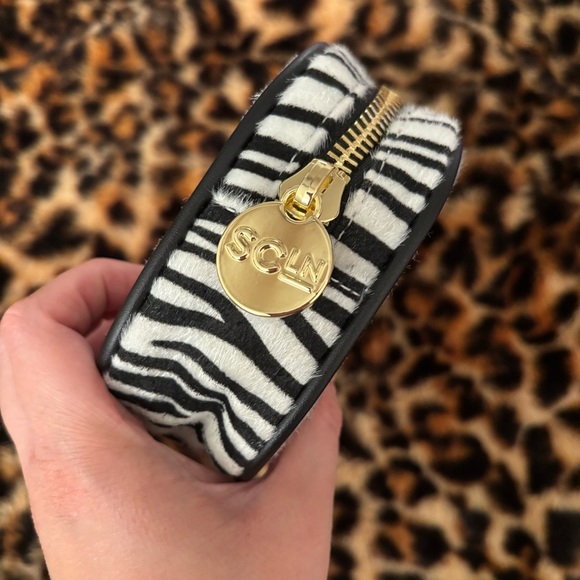 Stoney Clover Lane Petite Pouch in Zebra - Picture 3 of 5